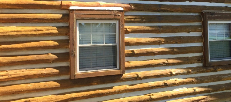 Log Home Whole Log Replacement  Bonlee,  North Carolina